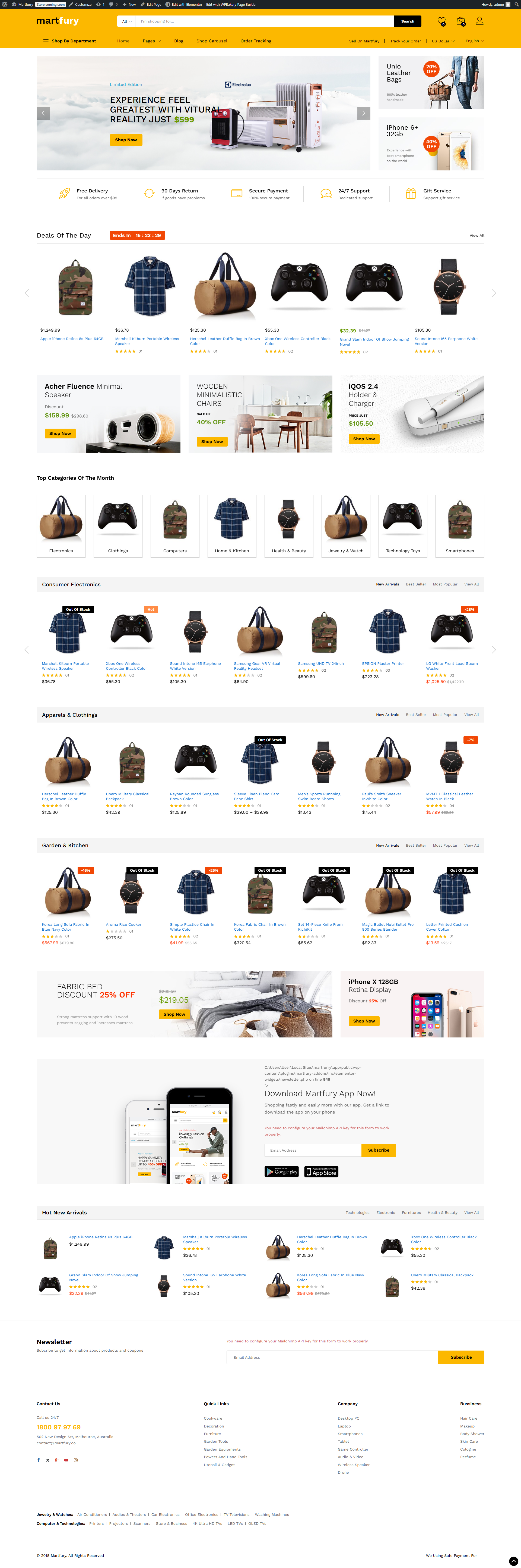 Martfurry the best marketplace design theme for your store